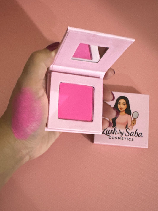 Neutral powder blush in Bare Charm shade for everyday natural beauty